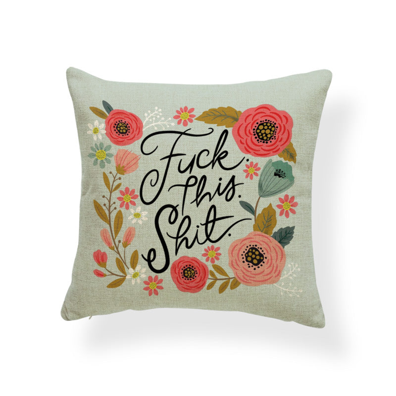 Funny Throw Pillows, Eat a Bag of Dicks Funny Throw Pillow