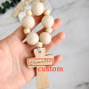 CREATEME™ Baby's First Rosary - Personalized Timber Rosary Ring