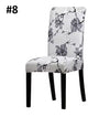 Modern Spandex Dining Chair Covers