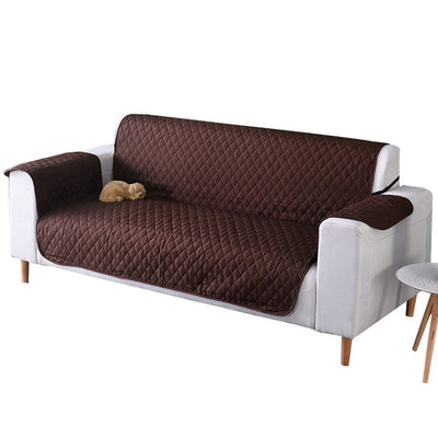 thick patterned pet couch covers couch protector slipcover in dark browncolor