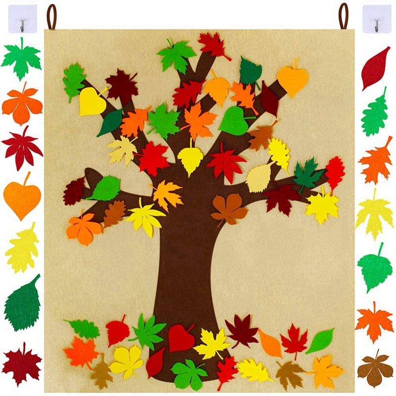 Autumn Tree Art Craft Project - Kiwi Families